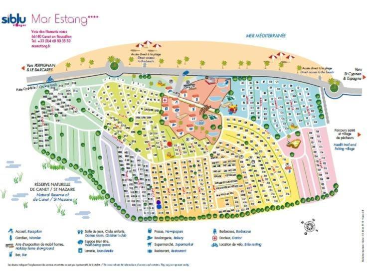 Coco - Camping Le Mar Estang كانيه المظهر الخارجي الصورة